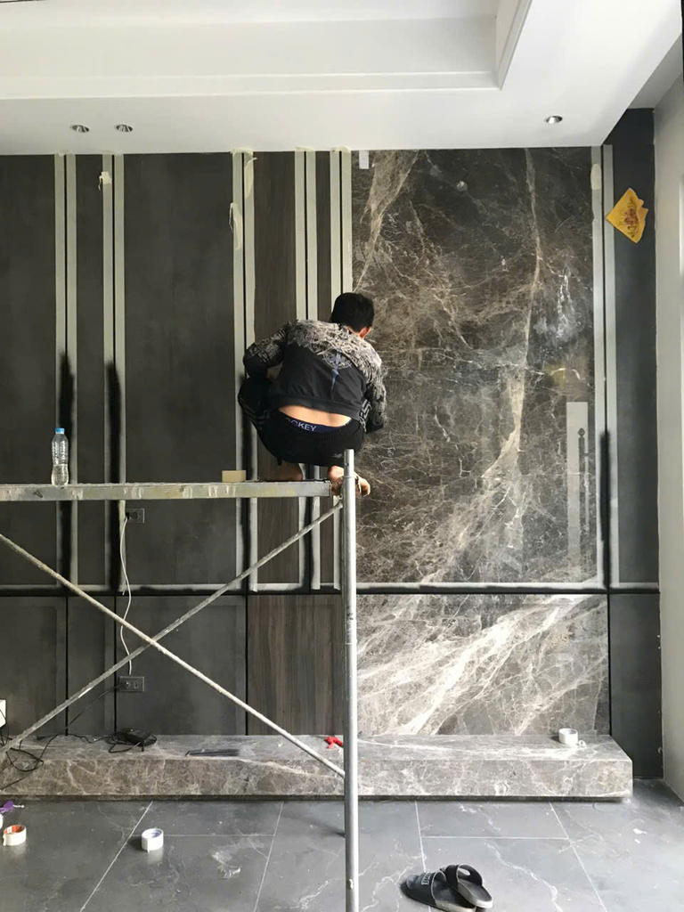 Hình ảnh thi công thực tế của Tống Phúc