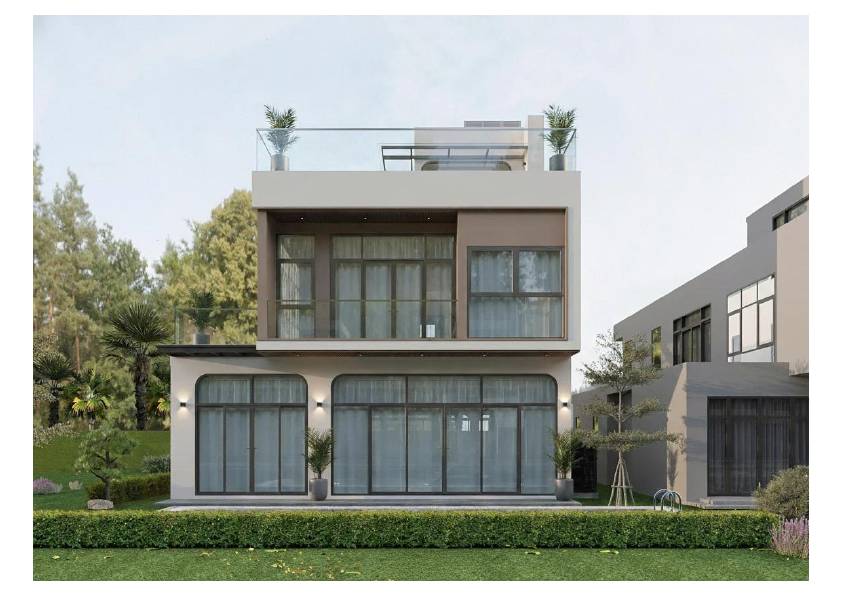 Kiến trúc Villa LS3-121
